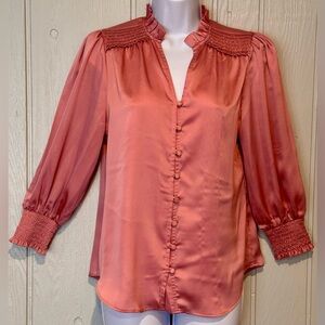 Karl Lagerfeld Women's Coral Blouse - FINAL PRICE